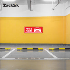 Custom Owner’s Parking Sign Board | Personalized Parking Name Board