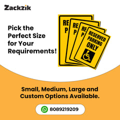 Acrylic Owner’s Parking Sign Board | Premium Finish