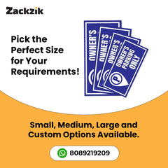 Owner Parking Sign Board for Apartment & Office | Sleek Design