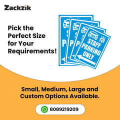 Owner’s Parking Board | Modern Look for Private Parking