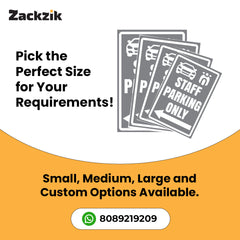 Owner’s Parking Board | Modern Look for Private Parking