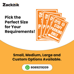 Owner’s Parking Board | Modern Look for Private Parking