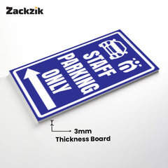 Owner’s Parking Board | Modern Look for Private Parking