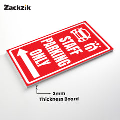 Owner’s Parking Board | Modern Look for Private Parking