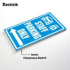 Owner’s Parking Board | Modern Look for Private Parking