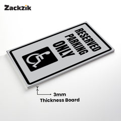 Acrylic Owner’s Parking Sign Board | Premium Finish