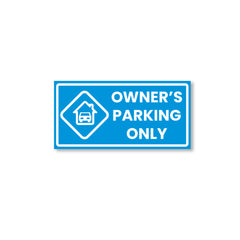 Owner’s Parking Sign Board | Reserved Parking Board by Zaqiz