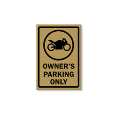 Reserved Owner’s Parking Signboard | Premium Acrylic Design