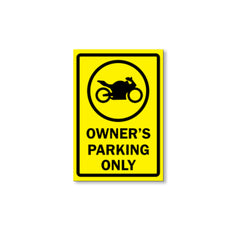 Reserved Owner’s Parking Signboard | Premium Acrylic Design