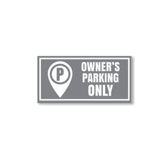 Owner Parking Sign Board for Apartment & Office | Sleek Design