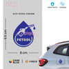 Petrol Only Fuel Tank Label for Cars