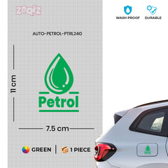 Petrol Use Reminder Tag for Vehicles