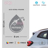 Petrol Only Fuel Tank Label for Cars