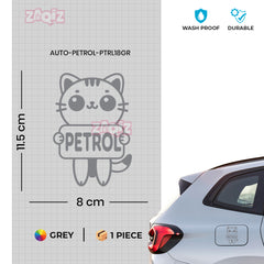 Minimalist Petrol Use Sticker Design
