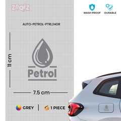 Petrol Use Reminder Tag for Vehicles