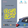 High Adhesion Petrol Use Warning Tag