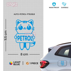 Minimalist Petrol Use Sticker Design