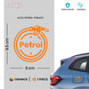 Weatherproof Petrol Fuel Tank Decal