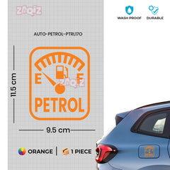 Petrol Fuel Warning Sticker for Tanks