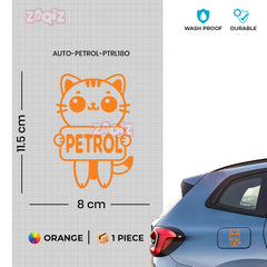 Minimalist Petrol Use Sticker Design