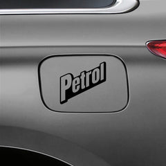 Clear Petrol Warning Label for Safety