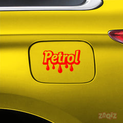Petrol Fuel Use Caution Sticker Decal