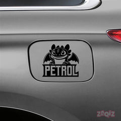 Stylish Petrol Only Sticker for Cars