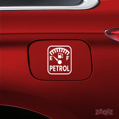 Petrol Fuel Warning Sticker for Tanks