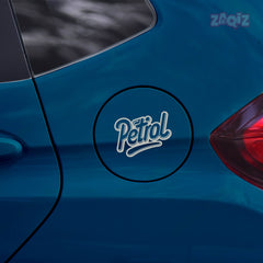 Stylish Petrol Only Sticker for Cars