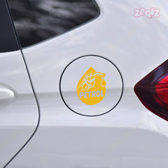 Zaqiz Petrol Printed Sticker – Waterproof and Long Lasting