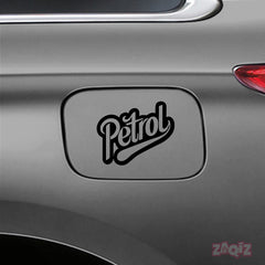 Compact Petrol Label for Clear Signs