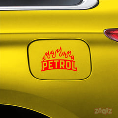 Bold Petrol Use Label for Bikes & Cars
