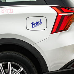 Compact Petrol Warning Sticker for Cars