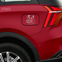 Bold Text Petrol Label Sticker