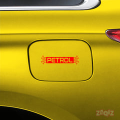 Simple Petrol Fuel Safety Marker Label