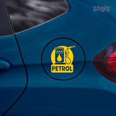 Petrol Only Tank Label for Clear Use