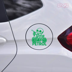 Petrol Use Advisory Decal for Safety