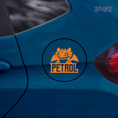 Stylish Petrol Only Sticker for Cars