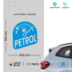 Petrol Identification Sticker for Bikes
