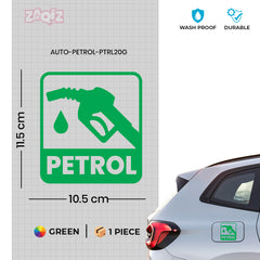 Bright Petrol Decal for Vehicle Tanks
