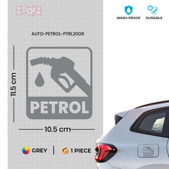 Bright Petrol Decal for Vehicle Tanks