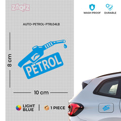 Durable Petrol Only Vinyl Label Decal
