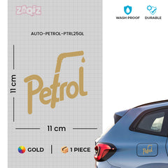 Effortless Petrol Sticker for Bikes