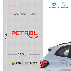 Petrol Use Notice for Safety and Tanks