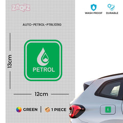Zaqiz Petrol Marker Decal – Weather Resistant Adhesive Label