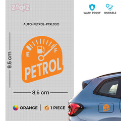 Petrol Identification Sticker for Bikes