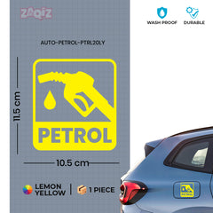 Bright Petrol Decal for Vehicle Tanks