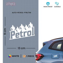 Petrol Use Notice for Vehicle Tanks