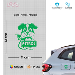 Zaqiz Petrol Word Sticker for Vehicle Tank Cover – Long Lasting