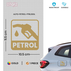 Bright Petrol Decal for Vehicle Tanks